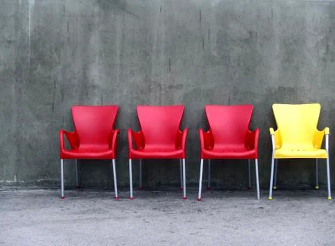 Four chairs Stock Photos