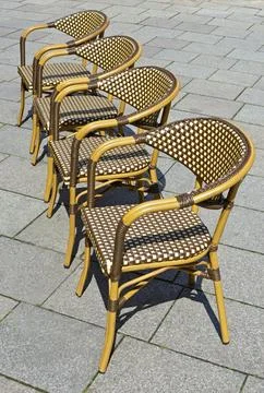 Four chairs Stock Photos
