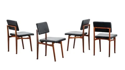 Four chairs Stock Photos