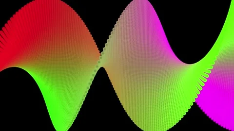 Four color gradient background animated video Stock Footage 295418681