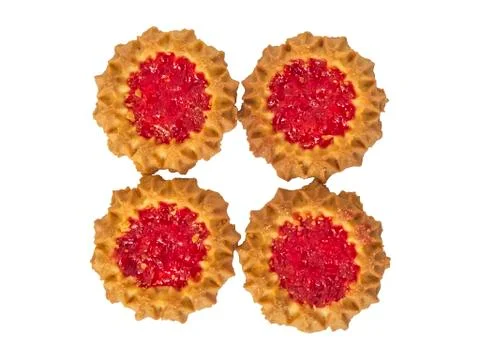 Four cookies Stock Photos