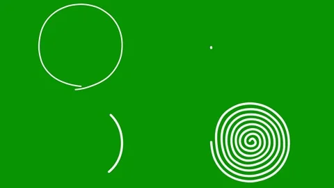 Four directional arrows animating as drawn by pencil on green screen. Video stock 335755886