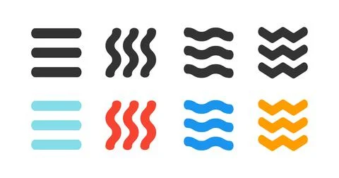 Four element icon. Water, fire, air, earth symbol. Energy concept illustrat.. Stock Illustration