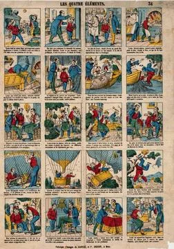  The Four Elements a cautionary tale in pictures by Gangel &amp; Didion, Publi... Stock Photos