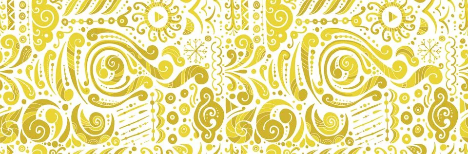 Four elements concept. Air design background. Seamless pattern print Stock Illustration