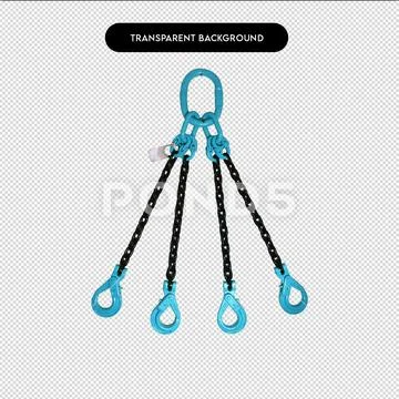 Four Hooks PNG: Versatile Design Elements for Your Projects PSD Template