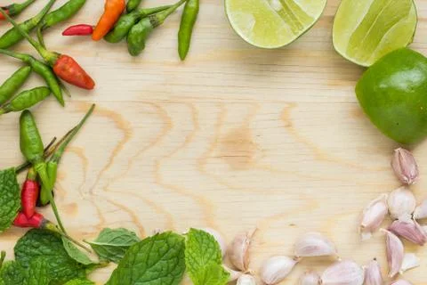 Four ingredients Stock Photos