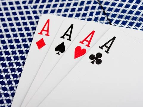 Four of a kind Stock Photos