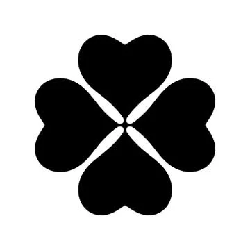 Four-Leaf Clover 2 Stock-Illustration