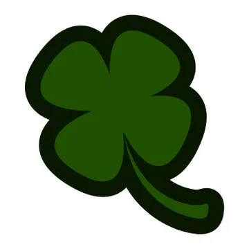 Four leaf clover icon Stock Illustration