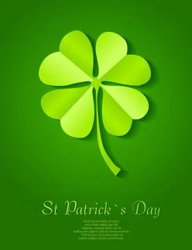 Four leaf clover Stock Illustration