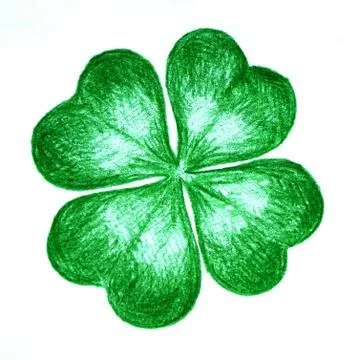 Four leaf clover Stock Illustration
