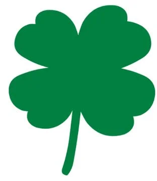 Four Leaf Clover Stock-Illustration