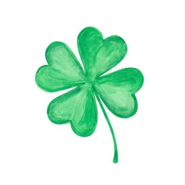 Four leaf clover Stock Illustration