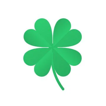 Four leaf clover illustration Stock Illustration