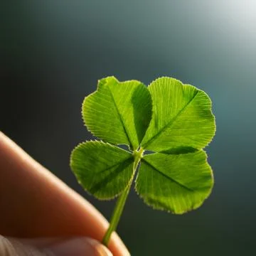 Four leaf clover Stock Photos