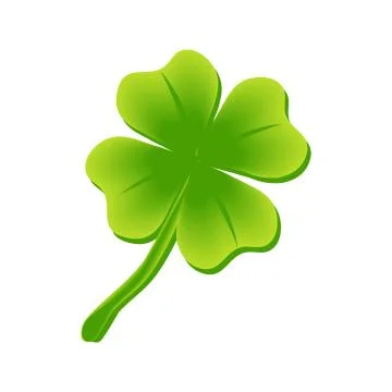 Four leaf clover, St Patricks day Stock Illustration