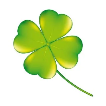Four leaf clover symbol Stock Illustration