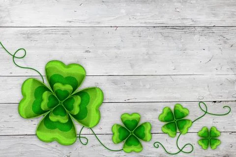 Four Leaf Clovers Stock Photos