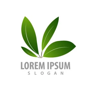Four leaf logo concept design. Symbol graphic template element vector Stock Illustration
