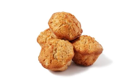 Four muffins Stock Photos