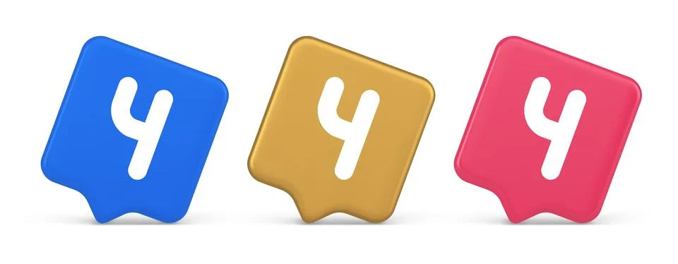 Four number squared button keyboard interface financial calculation service.. Illustrazione stock