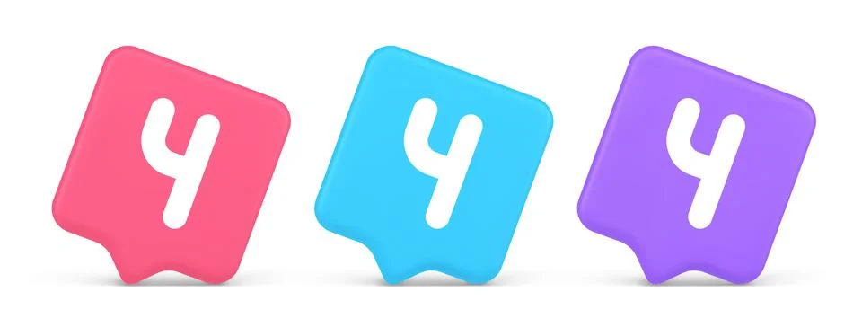 Four number squared button keyboard interface financial calculation service.. Illustrazione stock