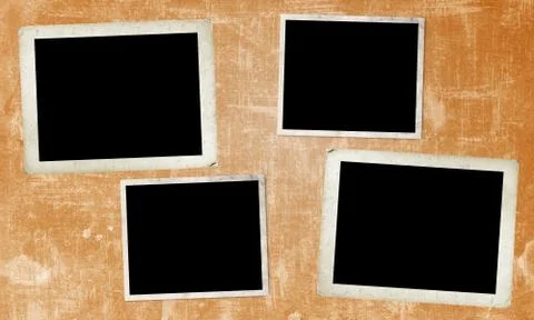 Four old frames Stock Photos