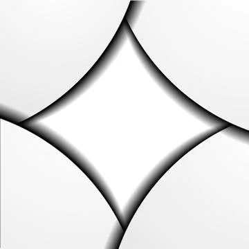 Four Paper Circles Stock Illustration