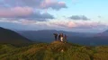 The four people dancing on a mountain top 4k or 4k+ Resolution