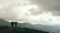 The four people standing on the beautiful mountain 4k or 4k+ Resolution
