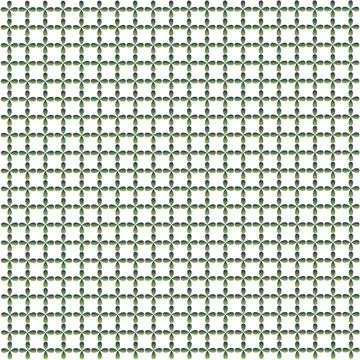 Four petal floral pattern for creative nature branding Stock Illustration