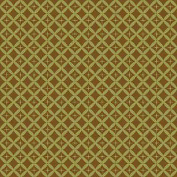 A four petals flower seamless pattern in brown color Stock Photos