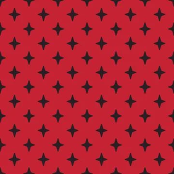 Four pointed seamless pattern vector background Stock Illustration