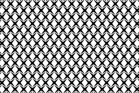 Four pointed star Stock Illustration