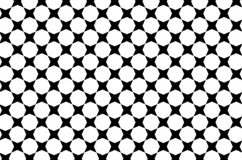 Four pointed star Stock Illustration