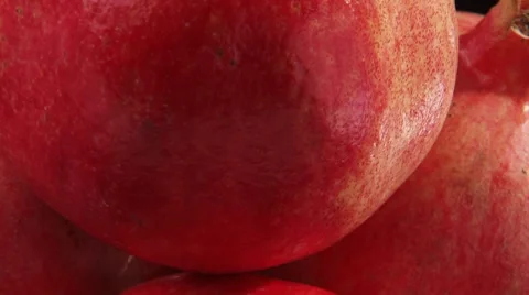 Four pomegranates Stock Footage 8571672