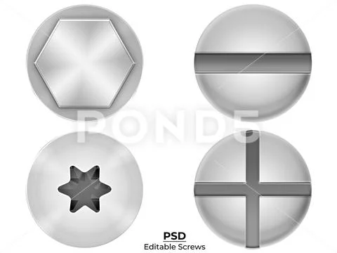 Four Screws PSD Template