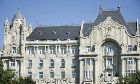 Four Seasons Hotel Gresham Palace in Budapest 写真素材