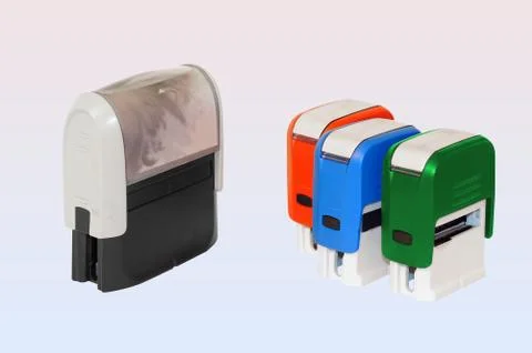 Four stamps Stock Photos
