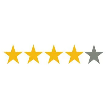 Four stars Stock Illustration