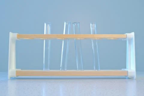 Four Test Tubes Stock Photos