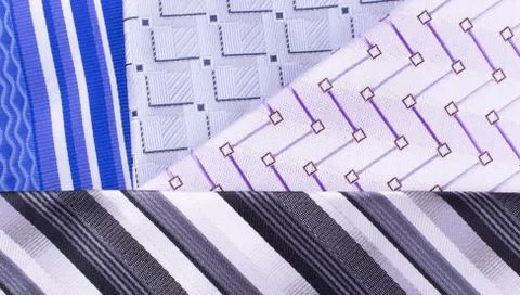 Four tie Stock Photos