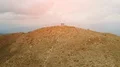 The four tourists with backpacks standing on the mountain top 4k or 4k+ Resolution