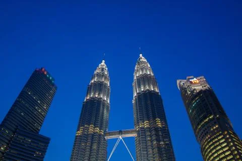 Four towers Stock Photos