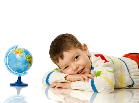 Four years boy Stock Photos