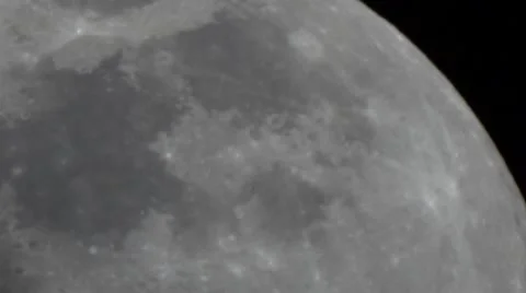 Fourth full moon in the sky black descent on the vault without stars Stock Footage 68942091