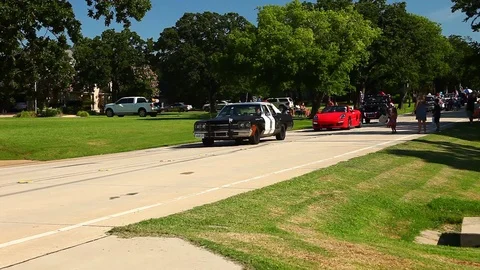 Fourth of July 2017 Double Oak Texas Parade. Stockbeeldmateriaal 77285211