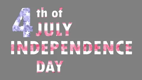  Fourth Of July American Flag  Stock Footage 154041646