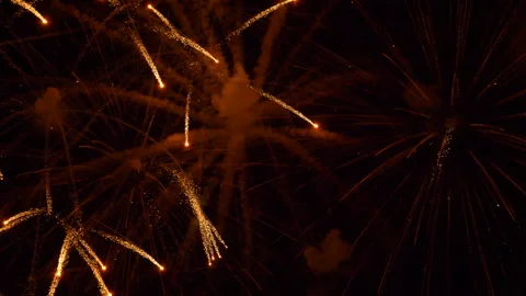 Fourth of July Fireworks Stock Footage 338349962